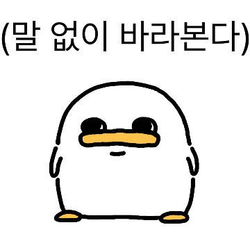 괄호체 오리