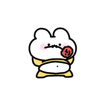 행복해서 배뚠뚠 또앙찌커플 (흰또.ver)