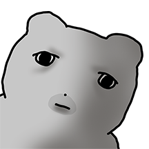 대충그린 회색곰 3