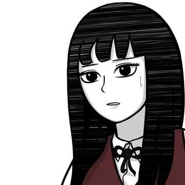뭐야; 왜저래; 미쳤나봐; 질색티콘